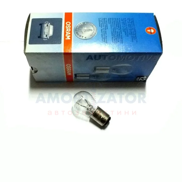 Лампа допоміжн. освітлення P21/5W 12V 21/5W BAY15d (вир-во) OSRAM 7528 (фото 1)