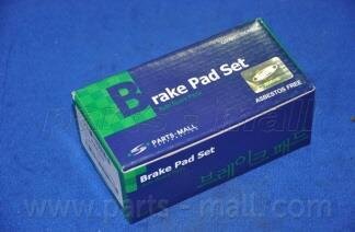 Колодки гальм. диск. KIA PICANTO (TA) передн. PARTS-MALL PKB-038