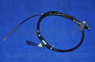 Трос ручного гальма SSANGYONG прав. PARTS-MALL PTD-010