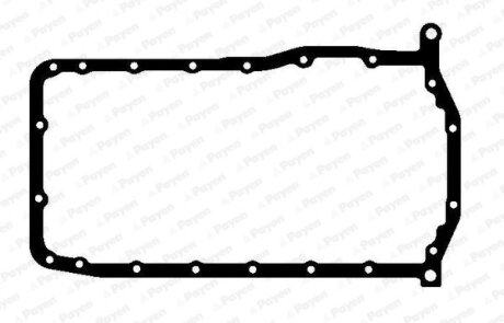 Прокладка масляного піддону AUDI A3, A4 B5, TT SEAT ALHAMBRA, CORDOBA, CORDOBA VARIO, IBIZA II, LEON, TOLEDO II SKODA OCTAVIA I VW BORA, BORA I, GOLF IV, NEW BEETLE 1.6/1.8 11.94-12.10 PAYEN JH5117