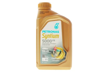 Олива моторна SYNTIUM 5000 FR 5W-20 SN (1L) PETRONAS 70265E18EU