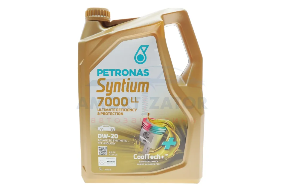 Олива моторна SYNTIUM 7000 LL 0W-20 SP (5L) PETRONAS 70719M12EU (фото 1)