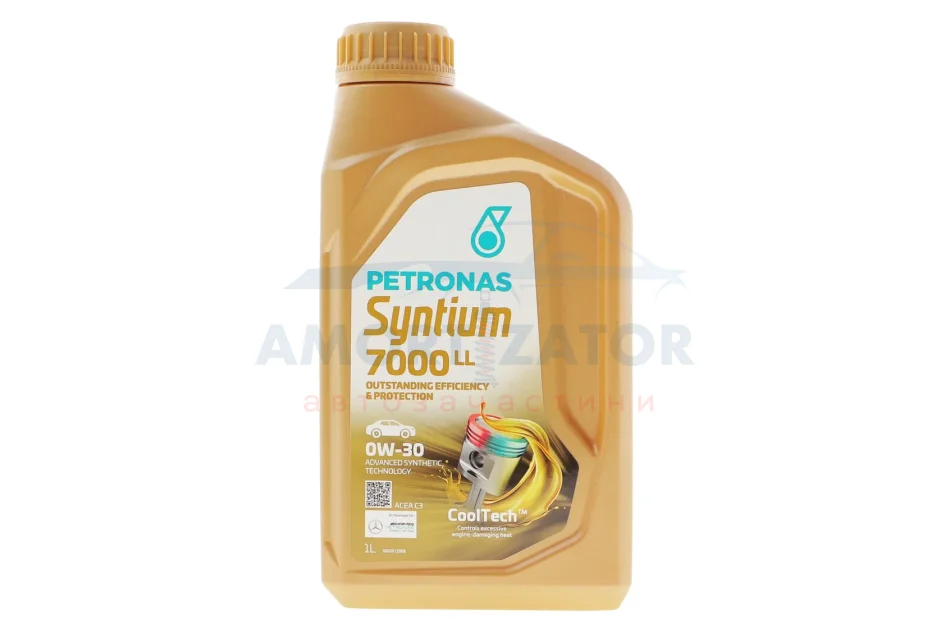 Олива моторна SYNTIUM 7000 LL 0W-30 (1L) PETRONAS 70720E18EU (фото 1)