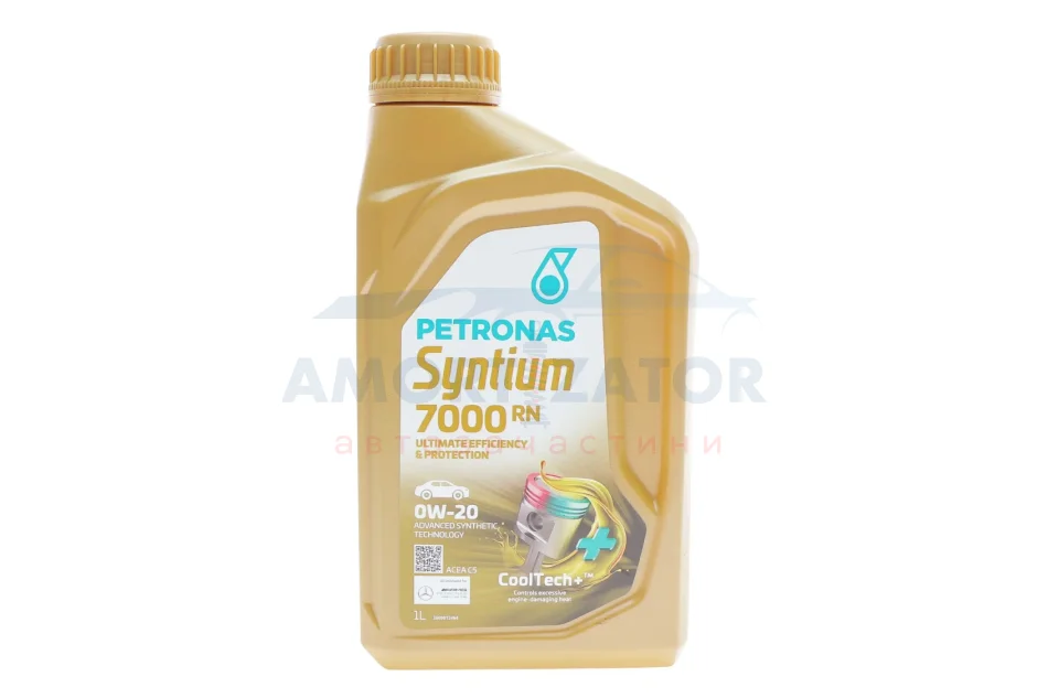 Олива моторна SYNTIUM 7000 RN 0W-20 SP (1L) PETRONAS 70733E18EU (фото 1)