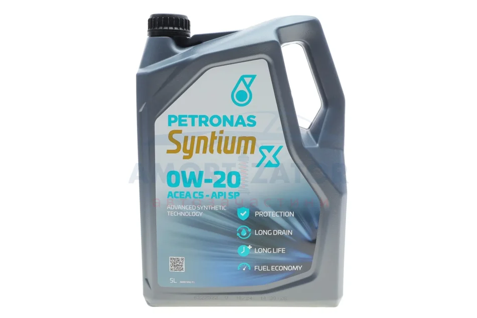 Олива моторна SYNTIUM X 0W-20 C5 API SP (5L) PETRONAS 70980M12EU (фото 1)