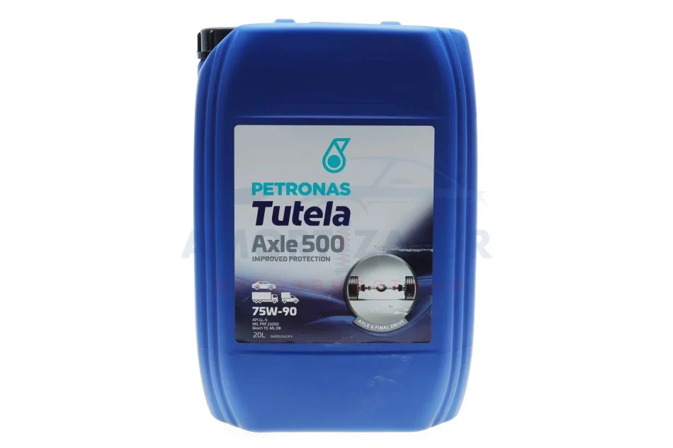 Олива трансмісійна TUTELA AXLE 500 75W-90 (20L) PETRONAS 76631R41EU (фото 1)