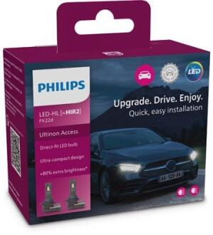 Лампа розжарювання, фара дальнього світла PHILIPS 11012U2500CX