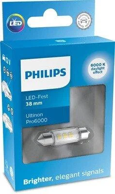 Лампа розжарювання, світильник салону PHILIPS 11854CU60X1 (фото 1)