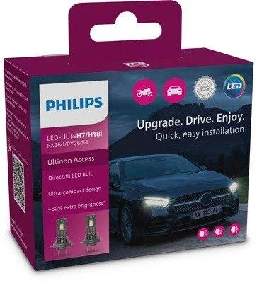 Лампа розжарювання, фара дальнього світла PHILIPS 11972U2500CX (фото 1)