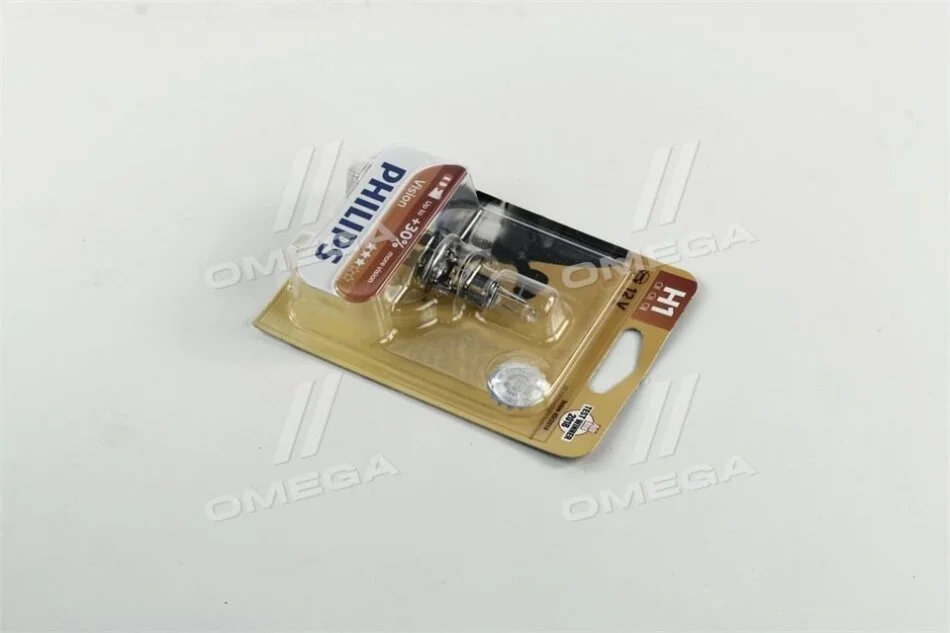 Лампа розжарювання H1premium 12v 55w P14,5s (вир-во Philips) PHILIPS 12258PRB1 (фото 1)