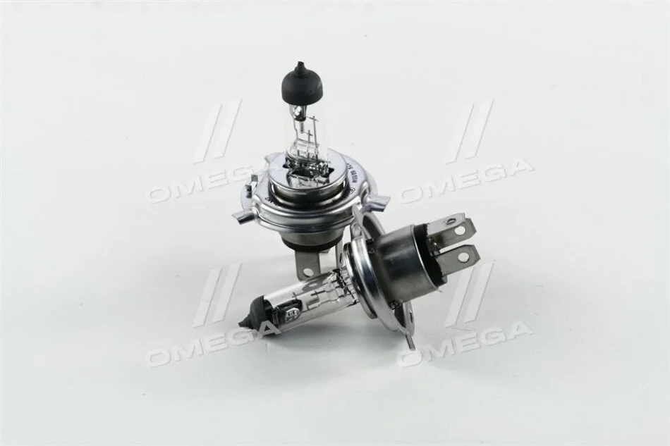 Лампа розжарювання H4 VisionPlus (+60) 12V 60/55W P43t-38 2шт (вир-во Philips) PHILIPS 12342VPC2 (фото 1)