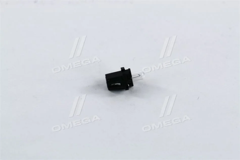 Лампа розжарювання BAX8,3/1,35 Black 12V 1.2W (вир-во Philips) PHILIPS 12597CP (фото 1)