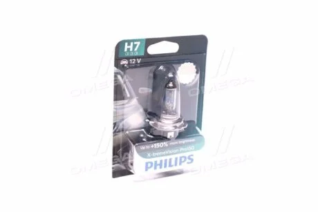 Лампа розжарювання, фара дальнього світла PHILIPS 12972XVPB1