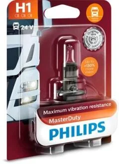 H1 MasterDuty 24V 70W P14,5s Blst. 1 pc. PHILIPS 13258MDB1