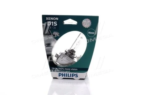Лампа ксенонова D1S X-treme Vision 85В, 35Вт, PK32d-2 4800К+/-600К (вир-во Philips) PHILIPS 85415XV2S1