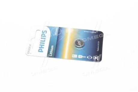 Батарейки кнопкові, літієві PHILIPS CR1220/00B