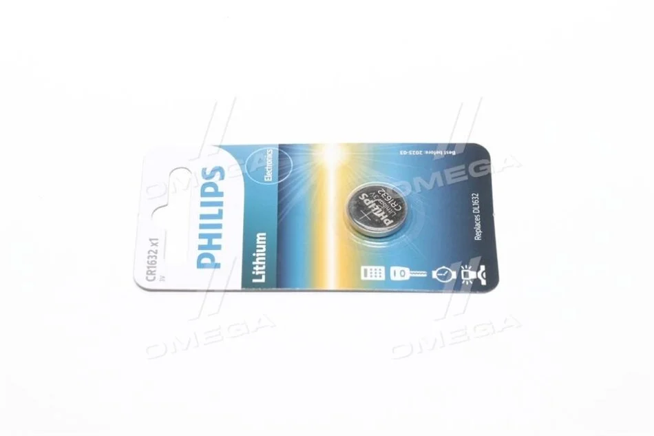 Батарейка літієва PHILIPS CR163200B (фото 1)