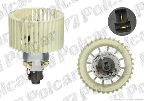 Моторчик вентилятора салона Audi A6,100 4A0 959 101/A POLCAR 1316NU1