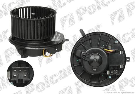 Вентилятор салона Audi A3 /TT /Toledo/Octavia /Bora /Golf VI POLCAR 1331NU-3