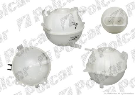 Бачок компенсаційний Audi A3, VW Caddy, Golf, Passat, Touran 1,2-3,2, 05- POLCAR 1331ZB-1