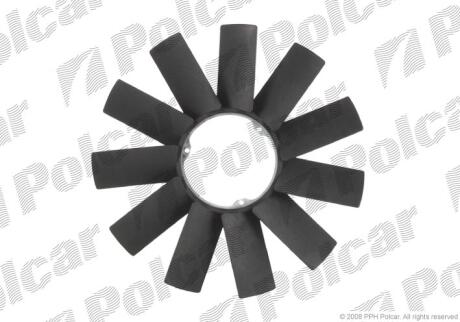 Вентилятор радiатора Bmw E34/E39/E32/E38/E34 POLCAR 200023F7