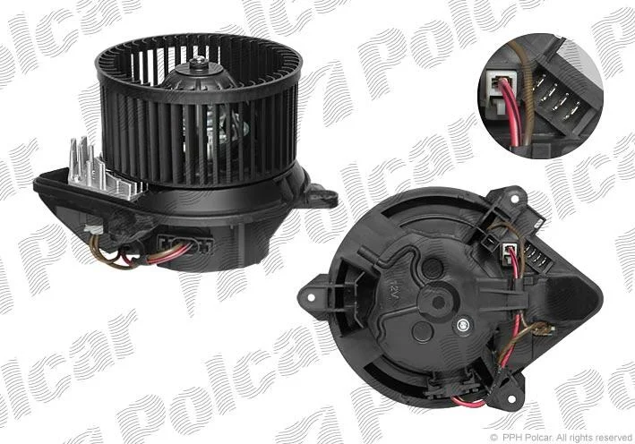 Вентилятор салона (+AC) Citroen Berlingo/Peugeot Partner 96- POLCAR 2324NU2 (фото 1)