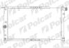 Радіатор охолодж двигуна (+AC) Daewoo Lanos 1.4/1.5/1.6 05.97 POLCAR 291208-A (фото 1)