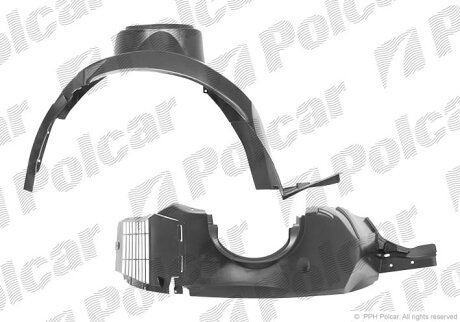 Підкрилок правий POLCAR 3018FP1X