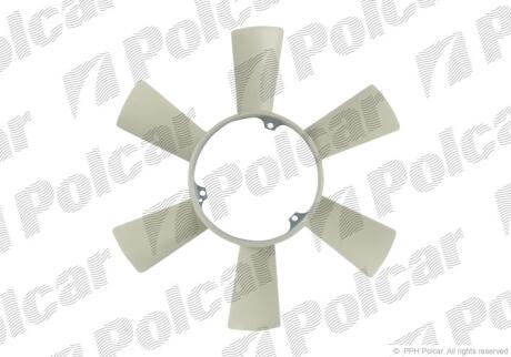 Вентилятор DB Sprinter 312,OM601, 40MM (3кріпл.) POLCAR 506223F7