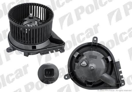 Вентелятор салону Mercedes Sprinter VW LT 28-35 II 2.3-2.8D 05.96-07.06 POLCAR 5062NU-1