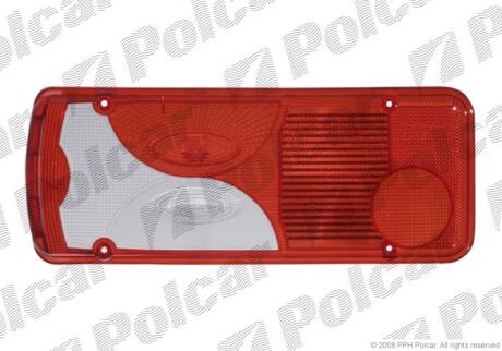 Скло ліхтаря заднього MB Sprinter 906/VW Crafter 06- POLCAR 5065873E