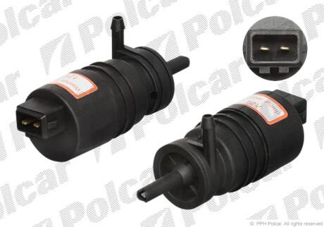 Помпа склоомивача VW Golf III/Passat/Polo 92- POLCAR 5508PS-1