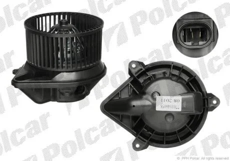 Вентилятор салону Renault Megane 1.4-2.0 96-03 POLCAR 6007NU1