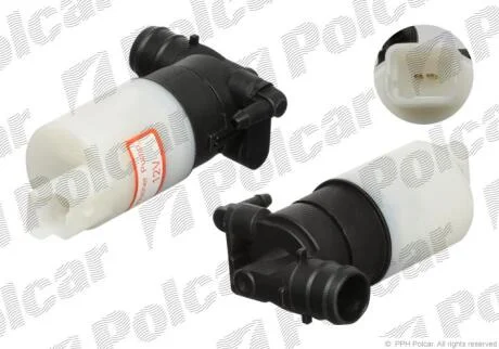 Насос склоомивача Citroen Berlingo 06-/Renault Laguna II/Peugeot Partner 06- POLCAR 6012PS1