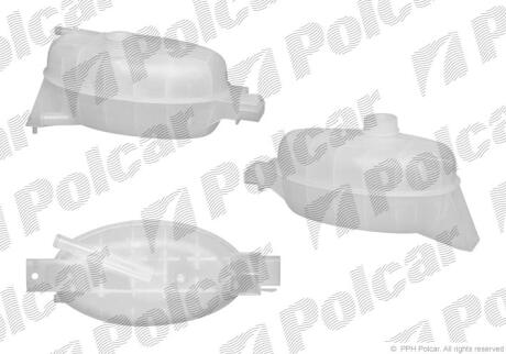 Бачок компенсаційний Opel Vivaro 01- POLCAR 6026ZB-1