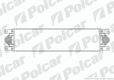 Інтеркулер Renault Master/Opel Movano II 1.9/2.2/2.5 dCi 02- POLCAR 6042J8-1