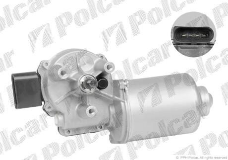 Двигун склоочисника Audi A3 1.9 TDi / VW Bora, Golf, Lupo, Passat, Polo, Transporter, Vento 90-06 POLCAR 6920SWP1