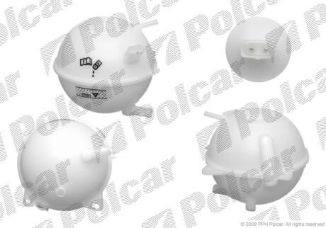Бачок компенсаційний Skoda Octavia/VW Golf IV POLCAR 9541ZB-1