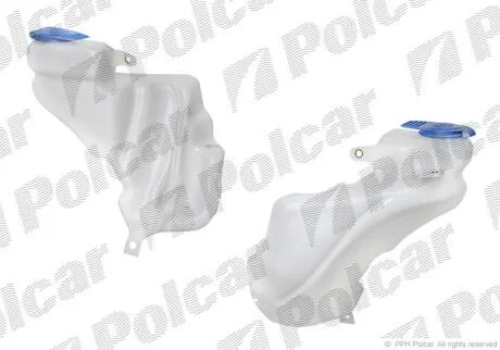 Бачок склоомивача VW Passat B5 97-00 POLCAR 9548ZBS2