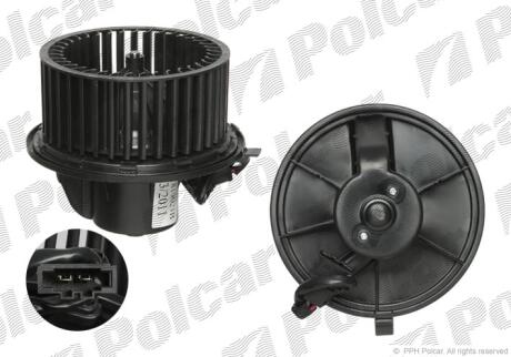 Вентилятор салону VW T-4 1.9D-2.8 07.90-06.03 POLCAR 9566NU-1