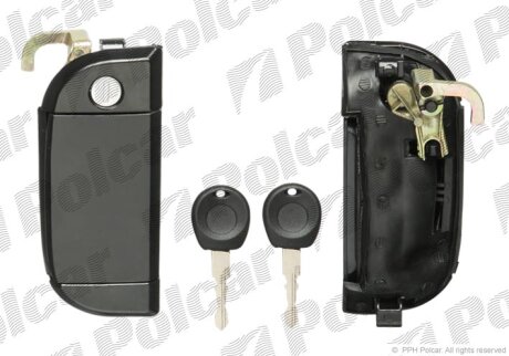 Ручка дверей перед. лів. VW T4 91-, 03- POLCAR 9566Z-45