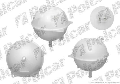 Бачок компенсаційний VW T4 A 1,8-2,8 9/90- POLCAR 9566ZB-1