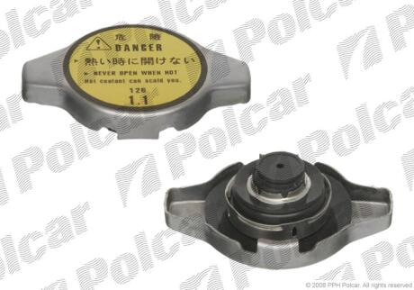 Запірна кришка, радіатор 45.3Х26 1.1bar Honda/Hyunday/Mazda/Nissan/Toyota POLCAR A2524