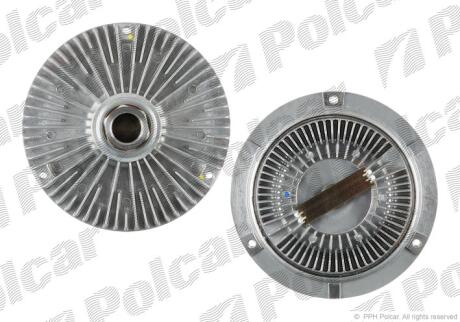 Віскомуфта Bmw E65/66 730D 01-> POLCAR SV-5028S