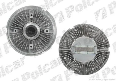Вiскомуфта BMW 7 E65/X5 11.01-> 3.5/4.4i POLCAR SV6040S