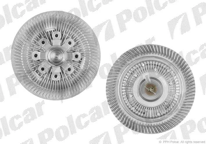 Віскомуфта вентилятора радіатора Jeep Cherokee, Wrangler III 1.8-5.7 01.95- POLCAR SV6079S (фото 1)