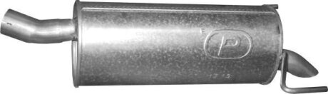 Глушник задн. OPEL Astra H 1.9 D (2004-10)(POLMOSTROW) POLMOstrów 17.13
