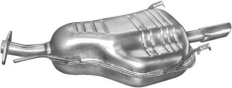 Глушник задн. OPEL ASTRA (Polmostrow) POLMOstrów 17.291