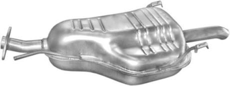 Глушник задн. OPEL ASTRA G 1.7D, 2.0 D (Polmostrow) POLMOstrów 17.299