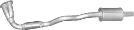 Труба приймальна OPEL ASTRA G 1.4, 1.6, 1.8; ZAFIRA A 1.6, 1.8 (Polmostrow) POLMOstrów 17.304